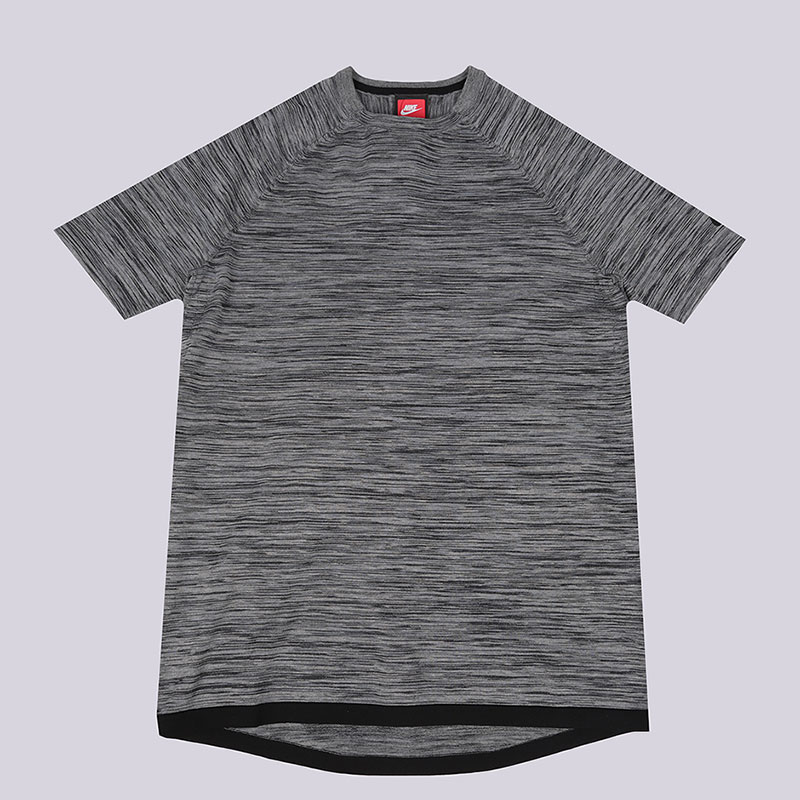 мужская серая футболка Nike Tech Knit Tee 832186-091 - цена, описание, фото 1